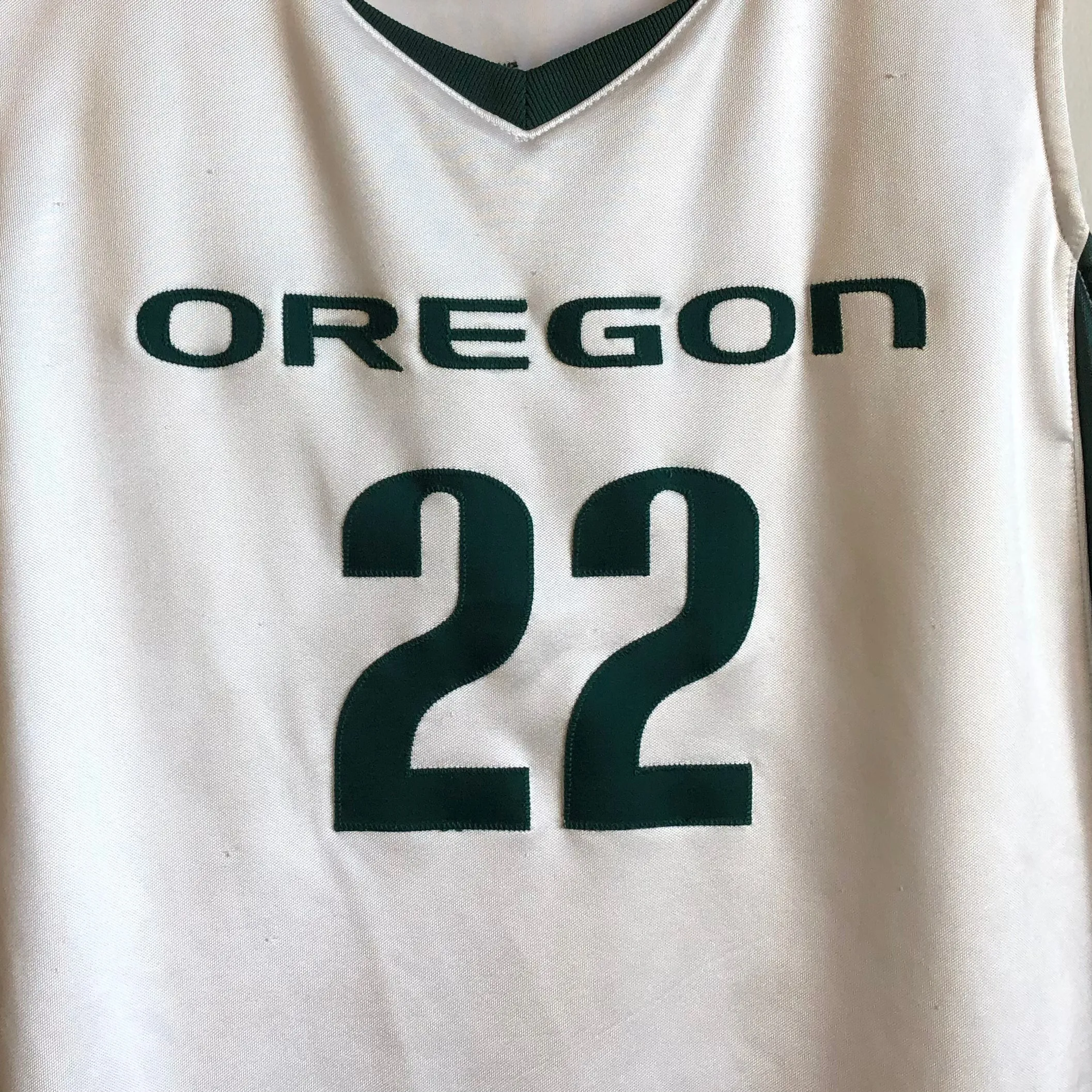 2009/10 Tatianna Thomas Oregon Ducks Game Worn Basketball Jersey