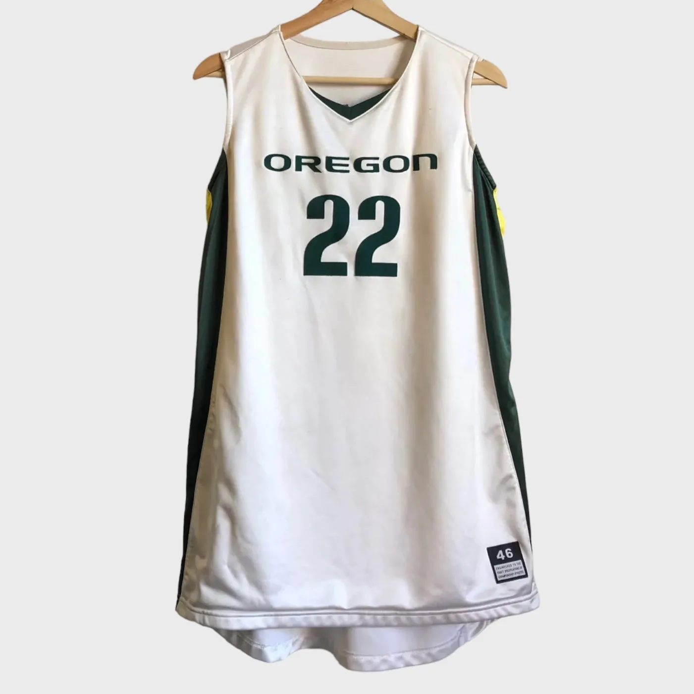 2009/10 Tatianna Thomas Oregon Ducks Game Worn Basketball Jersey