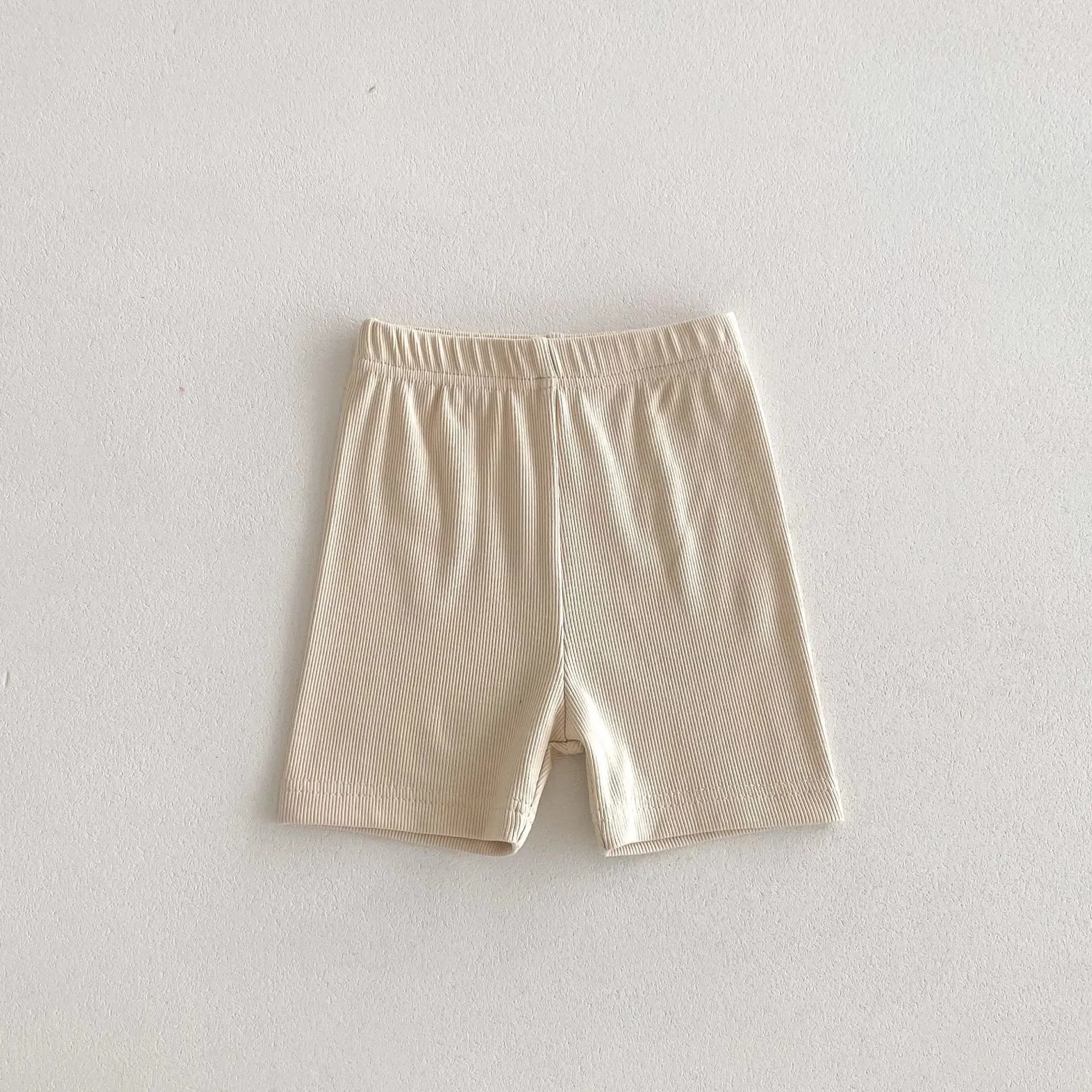 2024 Summer New Baby Cotton Shorts Children Elastic Pants Girls Safety Pants Infant Boys Striped Kids Casual Shorts