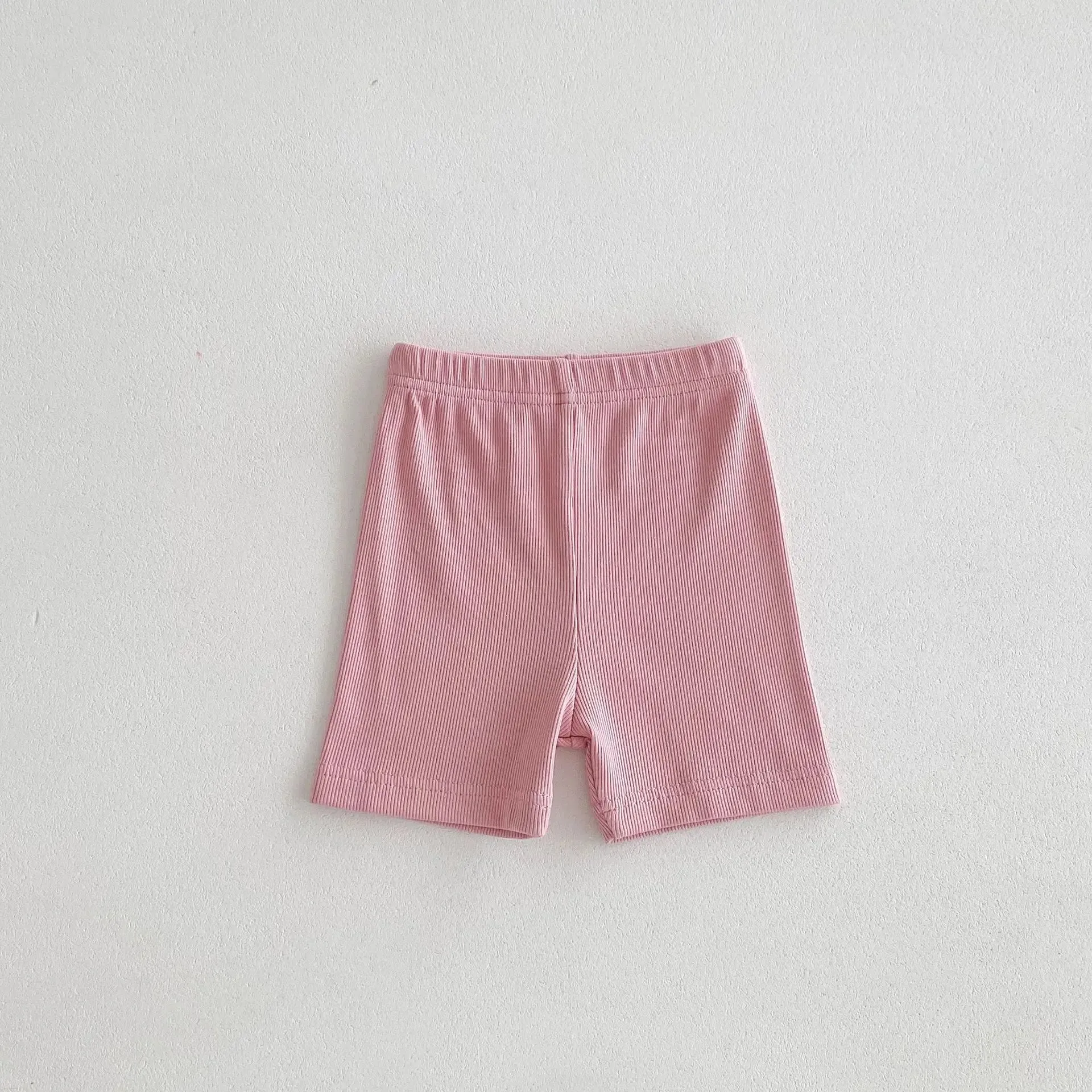 2024 Summer New Baby Cotton Shorts Children Elastic Pants Girls Safety Pants Infant Boys Striped Kids Casual Shorts