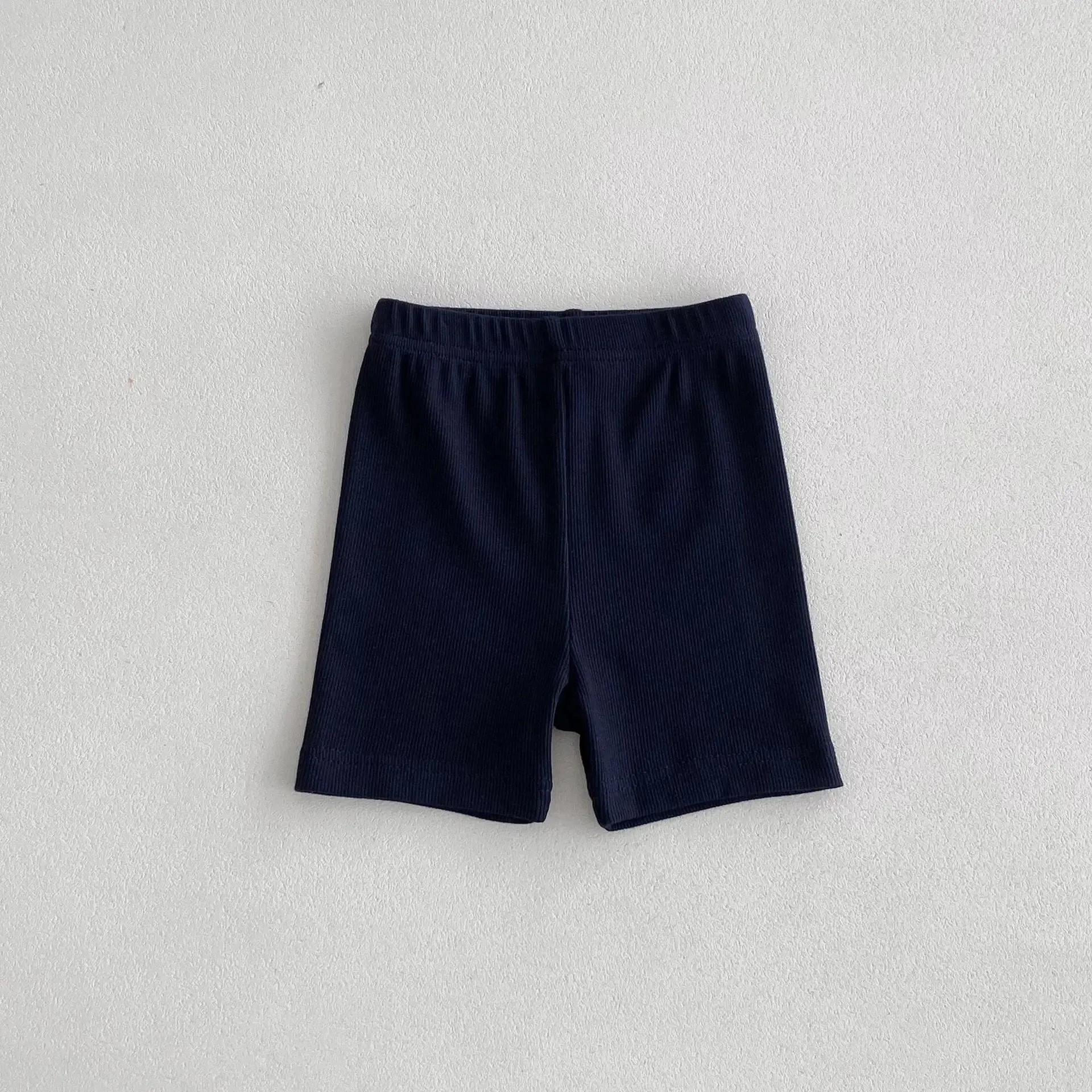 2024 Summer New Baby Cotton Shorts Children Elastic Pants Girls Safety Pants Infant Boys Striped Kids Casual Shorts