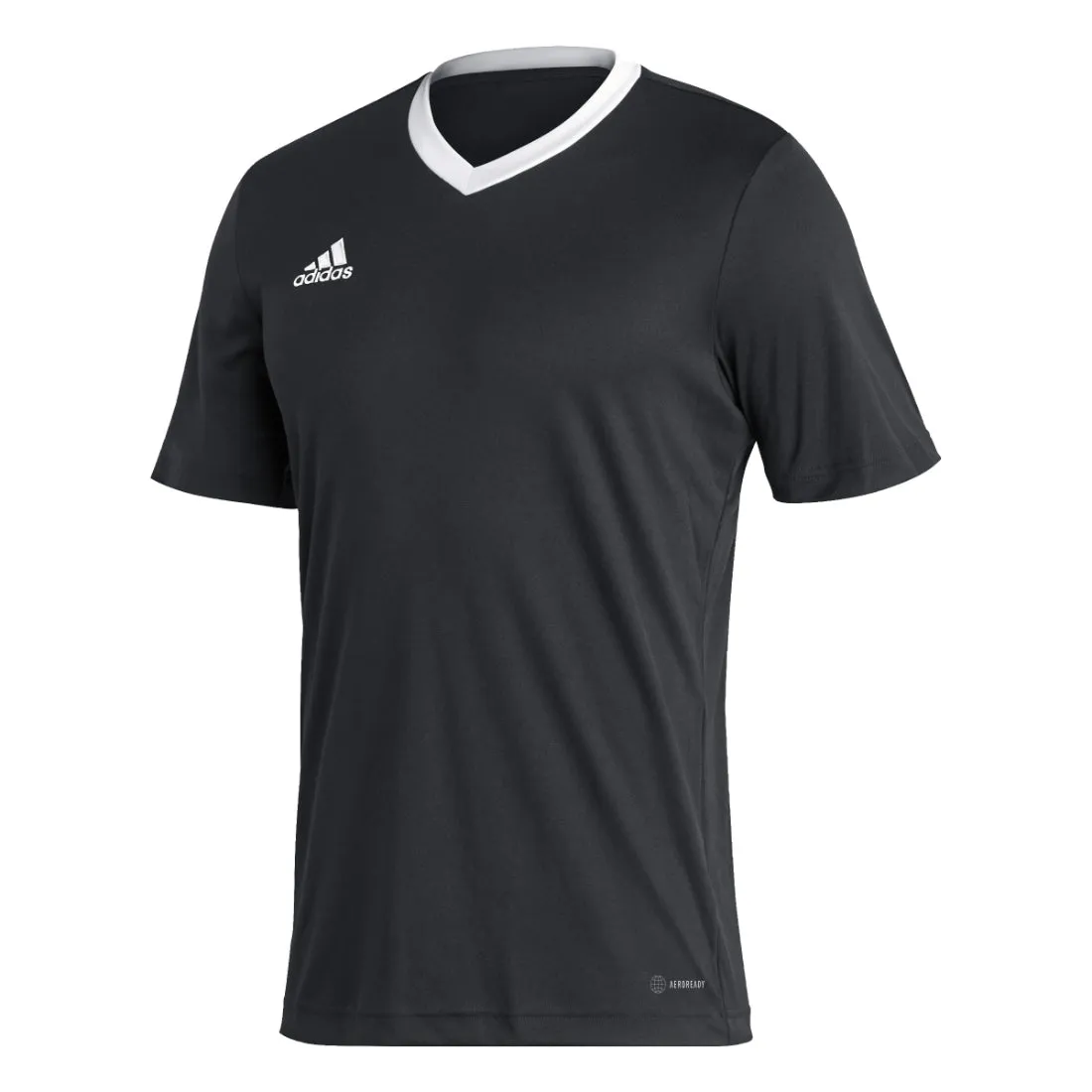 ADIDAS ENTRADA 22 MEN'S FOOTBALL JERSEY BLACK