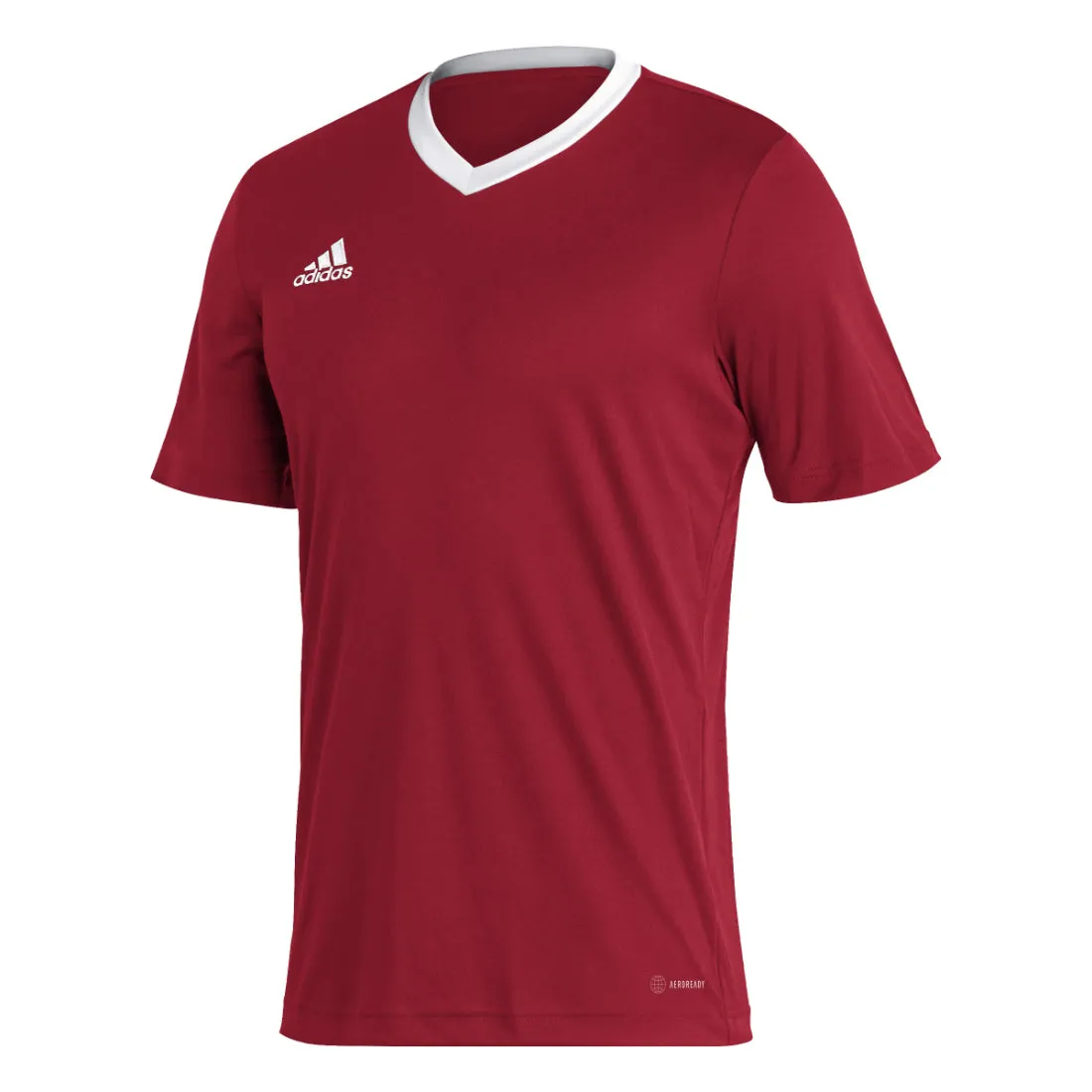 ADIDAS ENTRADA 22 MEN'S FOOTBALL JERSEY RED