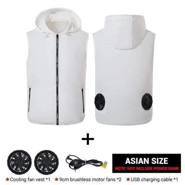 Air-conditioning Fan Clothing Cooling Men's Sun Protection