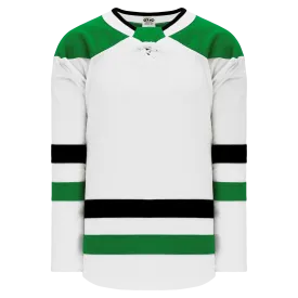 Athletic Knit (AK) H550BA-DAL824B Adult 2017 Dallas Stars White Hockey Jersey