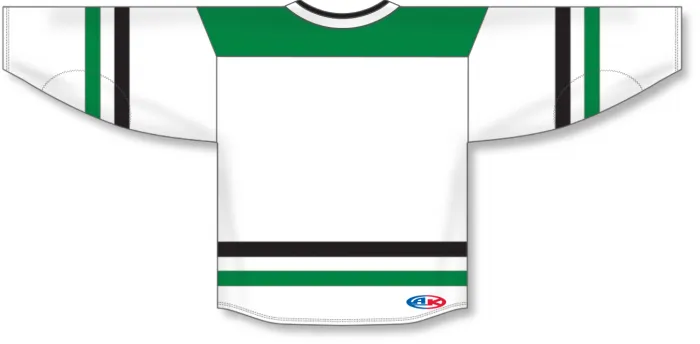 Athletic Knit (AK) H550BA-DAL824B Adult 2017 Dallas Stars White Hockey Jersey