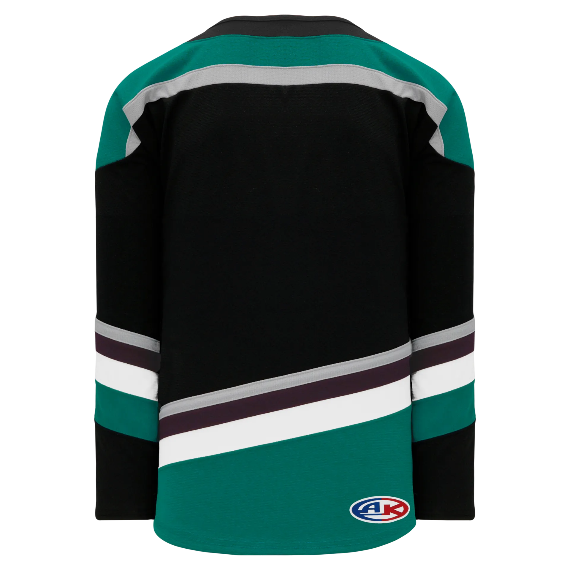 Athletic Knit (AK) H550BY-ANA496B Youth 2018 Anaheim Ducks Third Black Hockey Jersey