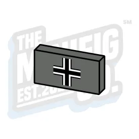 Balkenkreuz Emblem Tile (1x2)