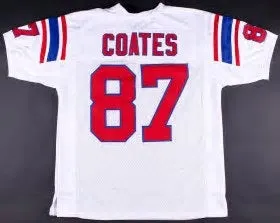 Ben Coates New England Patriots Throwback Football Jersey