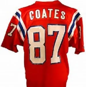 Ben Coates New England Patriots Throwback Football Jersey