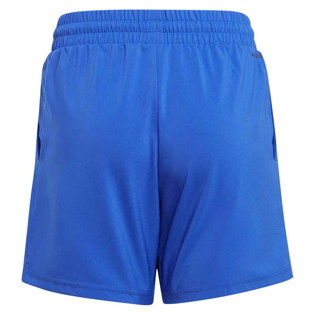 Boys Club 3 Stripe Tennis Short Lucid Blue