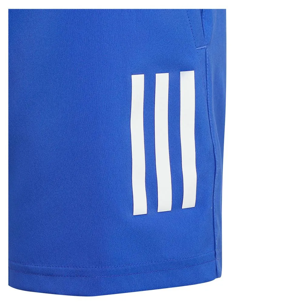 Boys Club 3 Stripe Tennis Short Lucid Blue