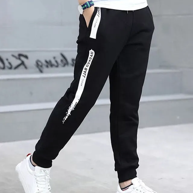 Boys Sports Pants w/Letters