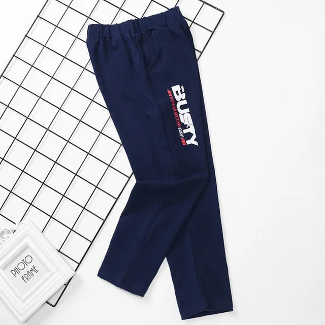 Boys Sports Pants w/Letters