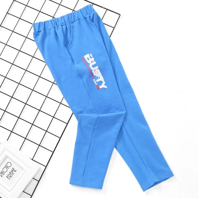 Boys Sports Pants w/Letters