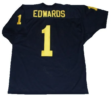 Braylon Edwards Michigan Wolverines College Football Throwback Jersey