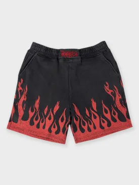 Burner Jersey Shorts - Red