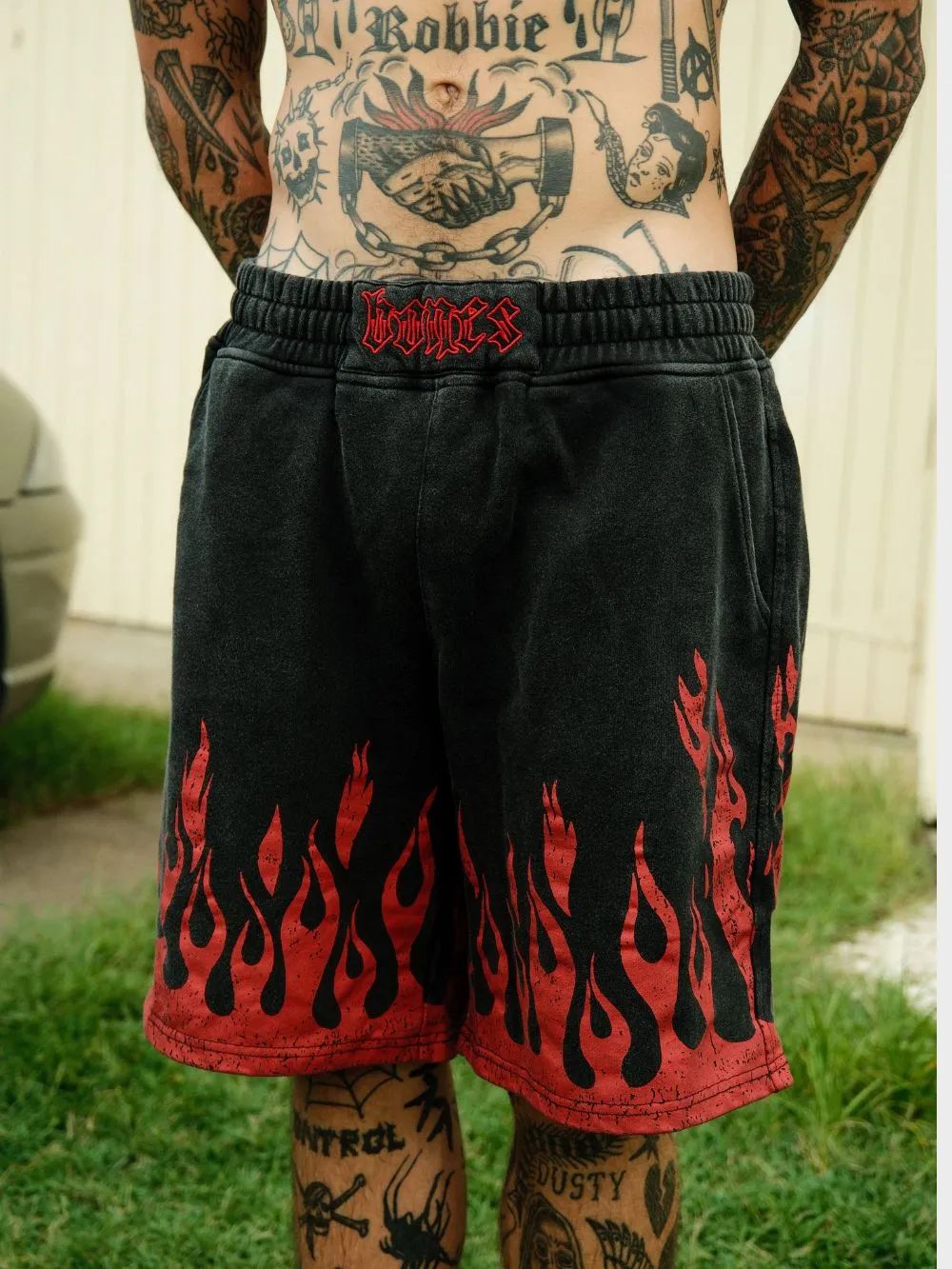 Burner Jersey Shorts - Red