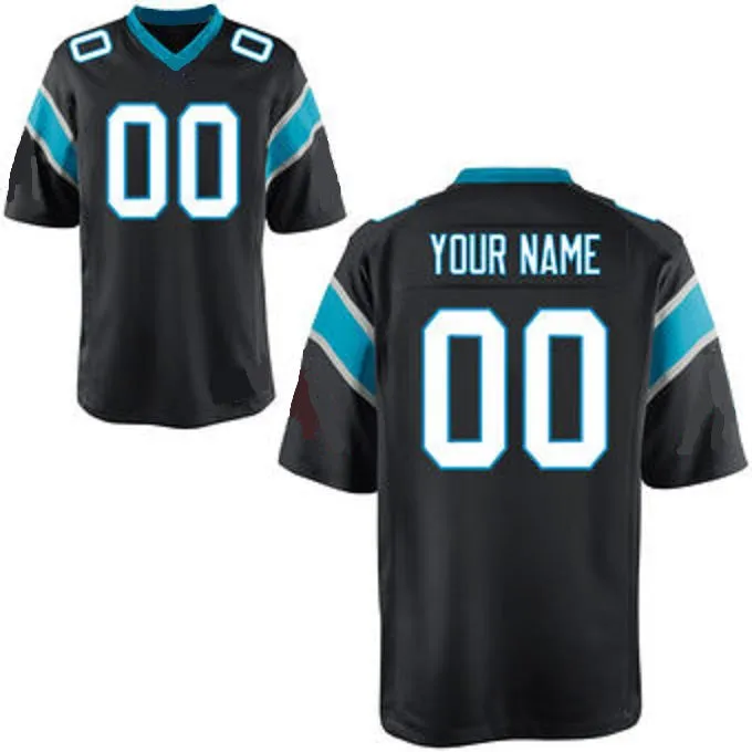 Carolina Panthers Customizable Pro Style Football Jersey