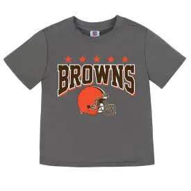 Cleveland Browns Boys Short Sleeve Tee Shirt