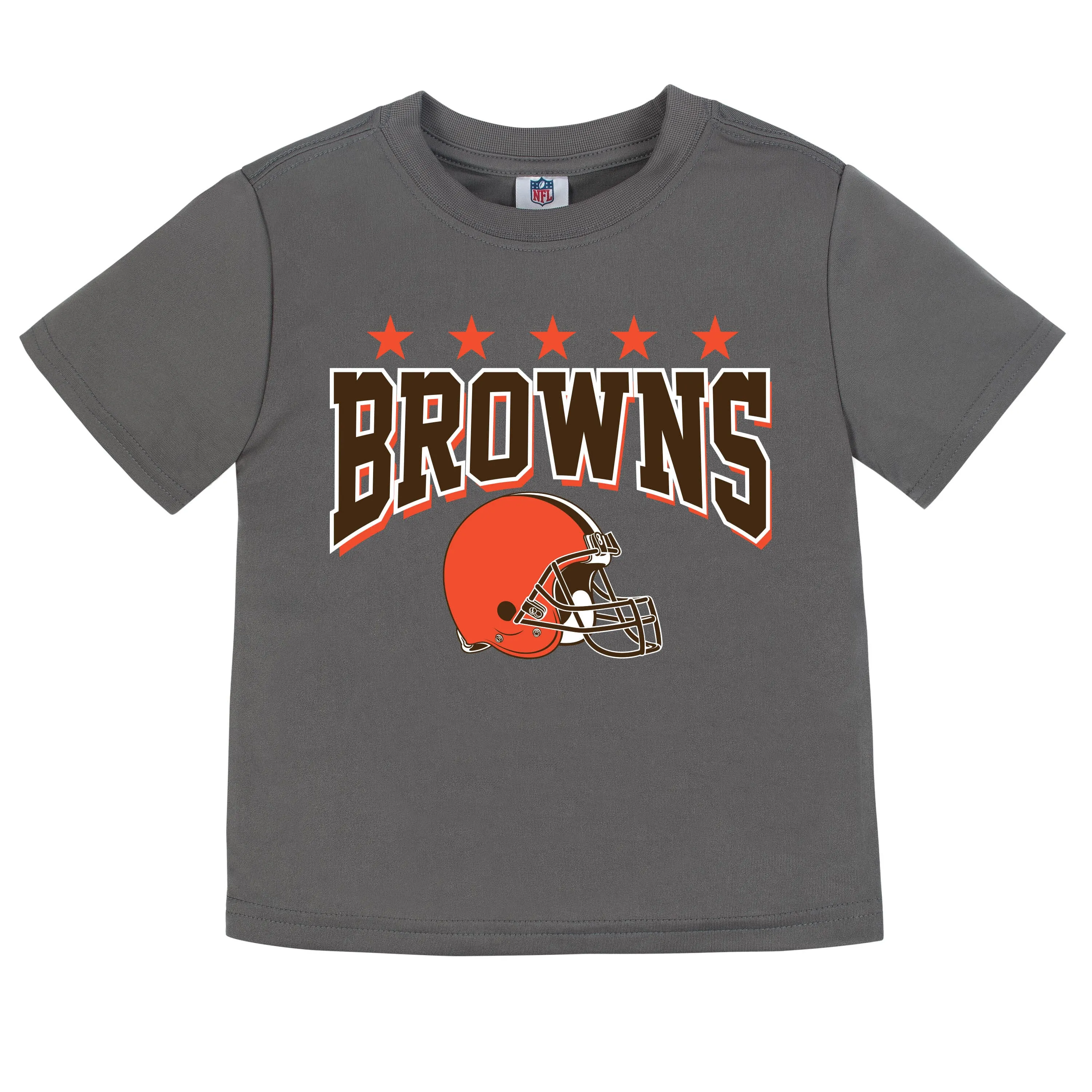 Cleveland Browns Boys Short Sleeve Tee Shirt