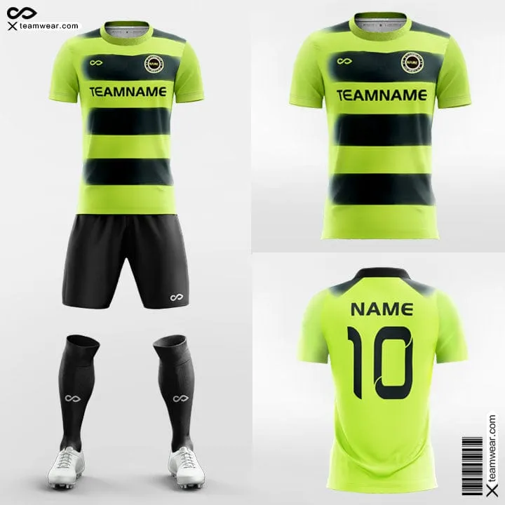 Contrast Striped - Custom Soccer Jerseys Kit Sublimated for Kids