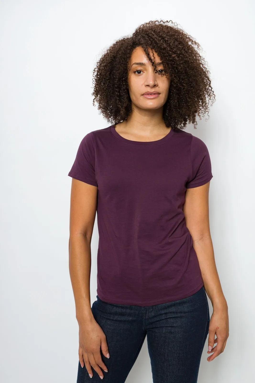 Daffodil Unbranded | Women's Anti-Stain Logo-less Pocket-less Tee