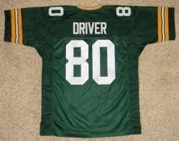 Donald Driver Green Bay Packers Throwback Football Jersey