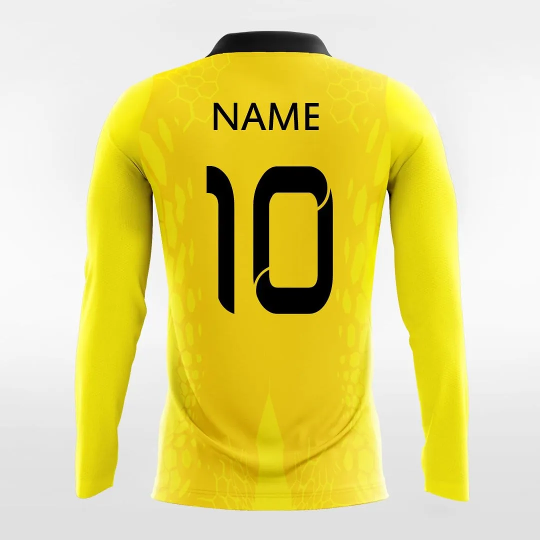 Dragon Vein - Customized Men's Long Sleeve Soccer Jersey