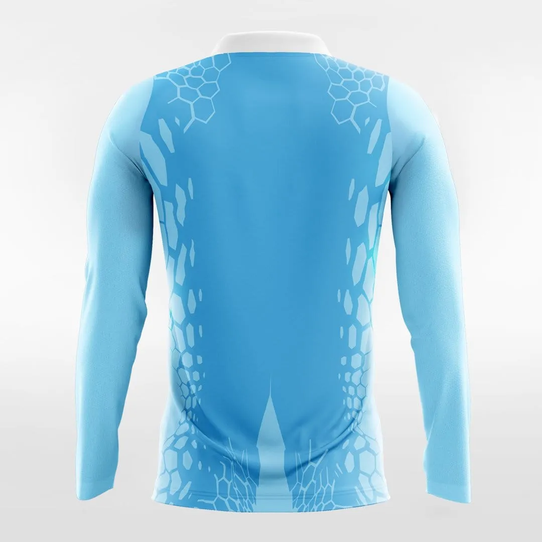 Dragon Vein - Customized Men's Long Sleeve Soccer Jersey