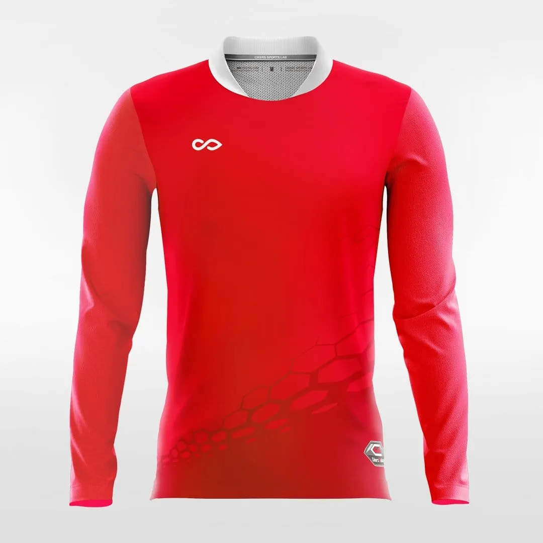 Dragon Vein - Customized Men's Long Sleeve Soccer Jersey