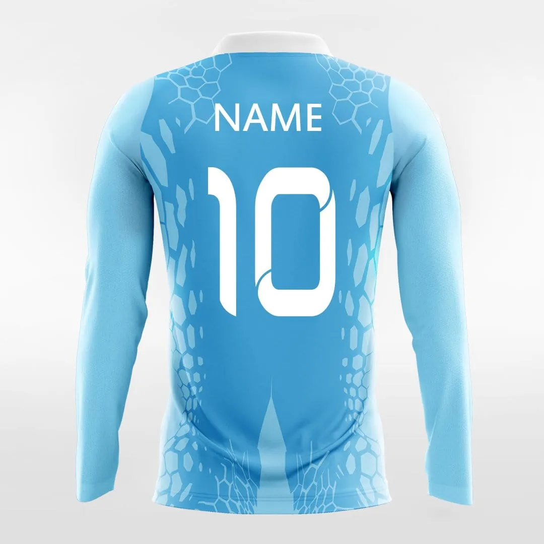 Dragon Vein - Customized Men's Long Sleeve Soccer Jersey