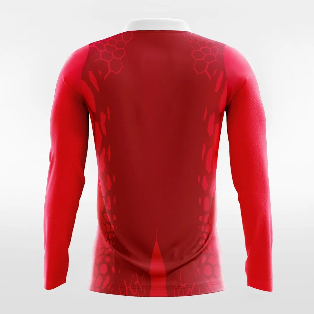 Dragon Vein - Customized Men's Long Sleeve Soccer Jersey