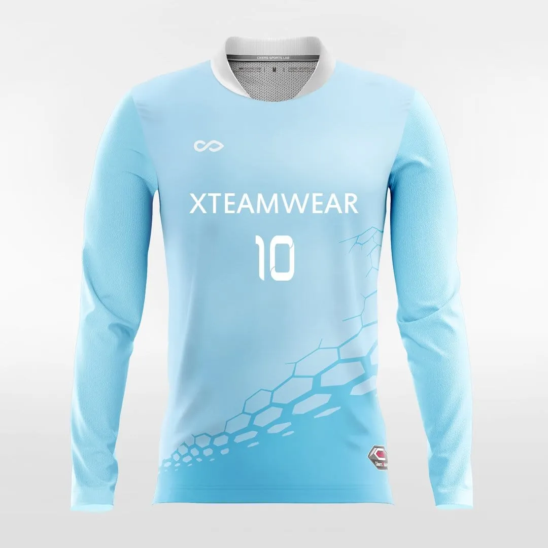 Dragon Vein - Customized Men's Long Sleeve Soccer Jersey