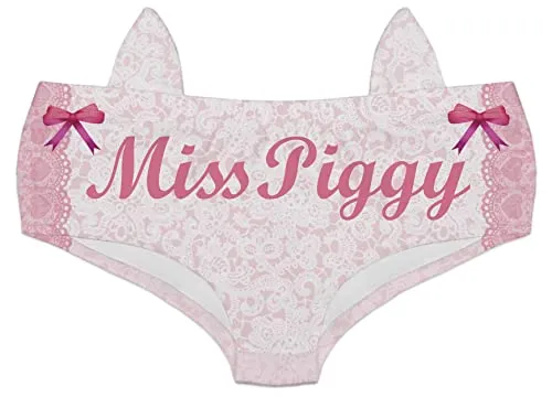 Ear Pantie -Miss Piggy (6-10 UK Size)