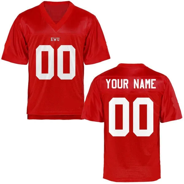 Eastern Washington Eagles Style Customizable Football Jersey