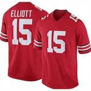 Ezekiel Elliott Ohio State Buckeyes College Football Throwback Jersey