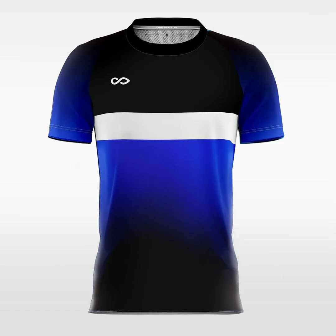 Gradient Blue - Custom Kids Soccer Jerseys Design Sublimated