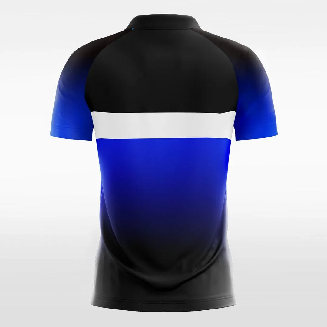 Gradient Blue - Custom Kids Soccer Jerseys Design Sublimated