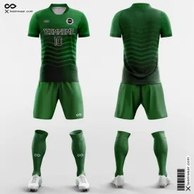 Green Sea - Team Custom Soccer Jerseys with Shorts Sublimated