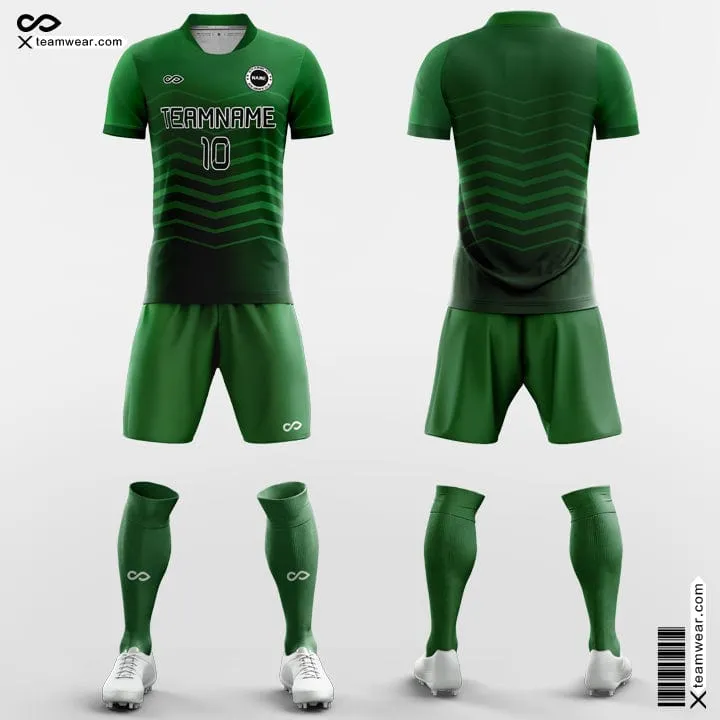 Green Sea - Team Custom Soccer Jerseys with Shorts Sublimated