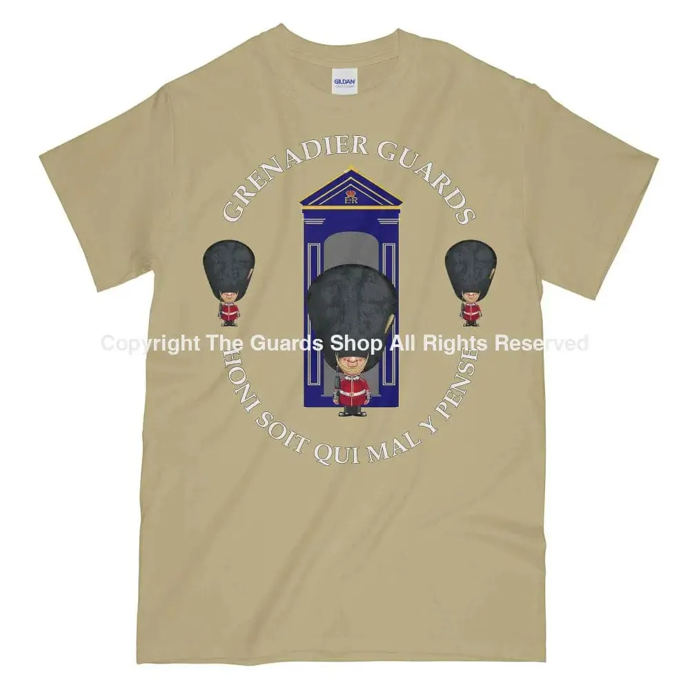 GRENADIER GUARDS on Sentry Military Printed T-Shirt