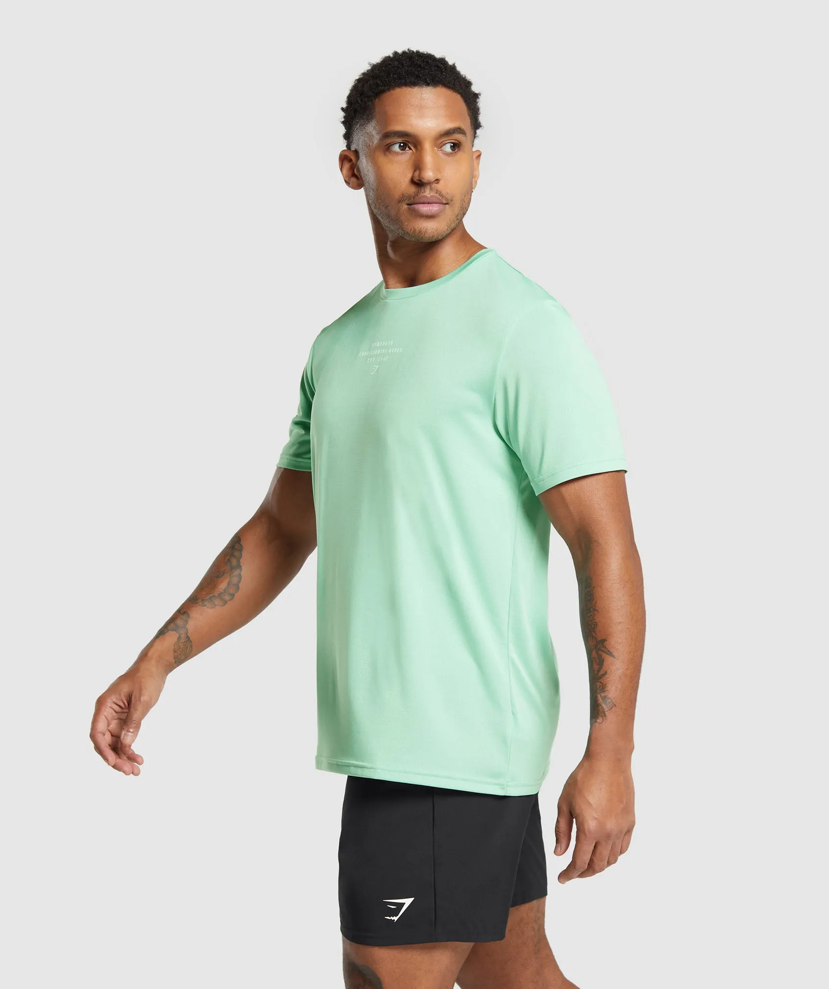 Gymshark Conditioning Goods T-Shirt - Lido Green