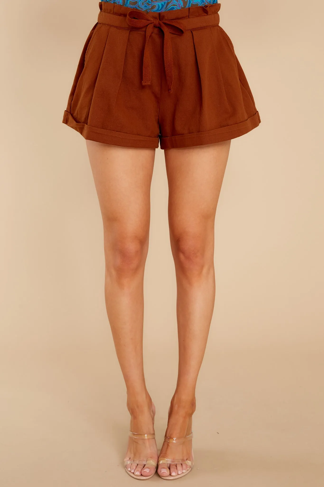 Harlee Camel Shorts