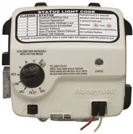 Honeywell Replacement Gas Valve Propane 1 Inch  Insulation