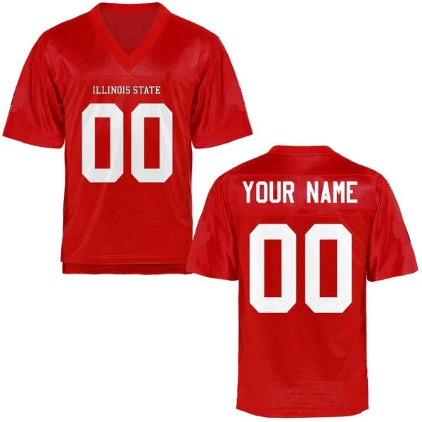 Illinois State Redbirds Customizable Football Jersey