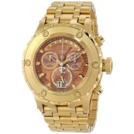 Invicta Men's 14472 Subaqua Quartz Chronograph Copper Dial Watch