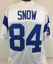 Jack Snow Los Angeles Rams Old Style Throwback Football Jersey