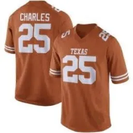 Jamaal Charles Texas Longhorns College Football Throwback Jersey