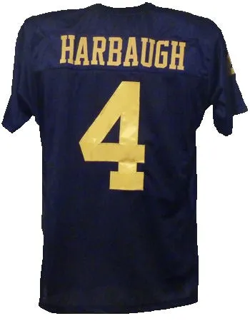 Jim Harbaugh Michigan Wolverines College Football Throwback Jersey